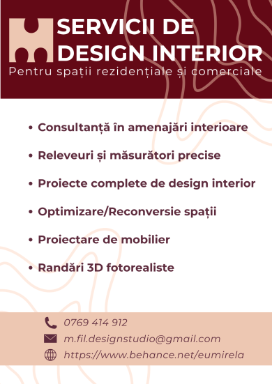 Servicii de Design Interior și Proiectare Mobilier
