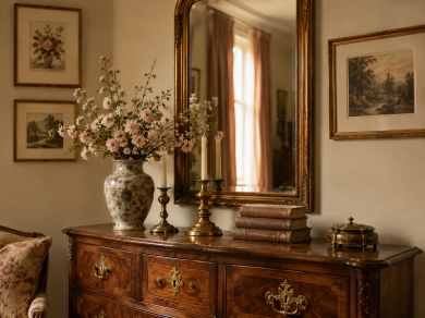 Stilul vintage în design interior
