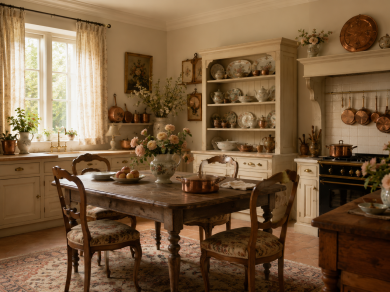 Stilul vintage în design interior