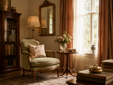 Stilul vintage în design interior