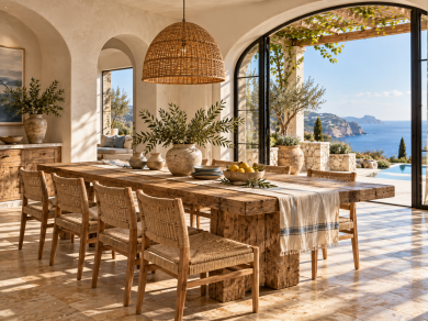 Stilul mediteranean în design interior