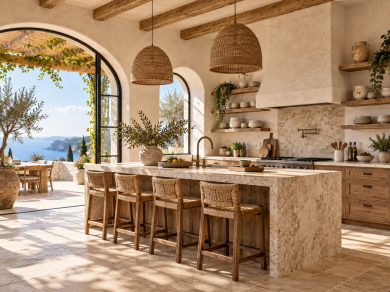 Stilul mediteranean în design interior