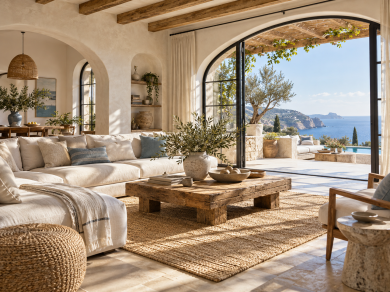 Stilul mediteranean în design interior