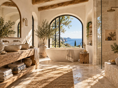 Stilul mediteranean în design interior