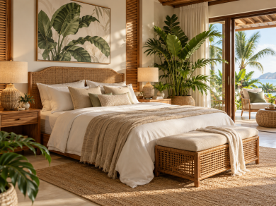 Stilul tropical în design interior