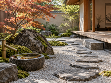 Stilul Zen asiatic în design interior