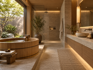 Stilul Zen asiatic în design interior