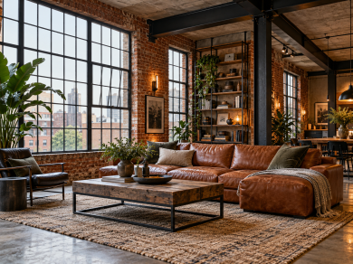 Stilul industrial în design interior