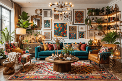 Stilul de design interior eclectic