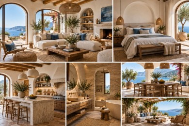 Stilul mediteranean în design interior