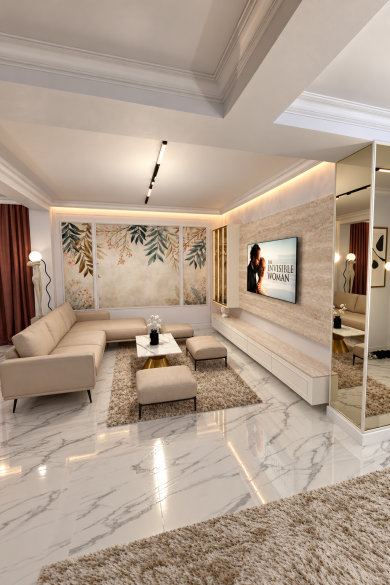Proiectul Eleganță contemporană – Amenajare open-space